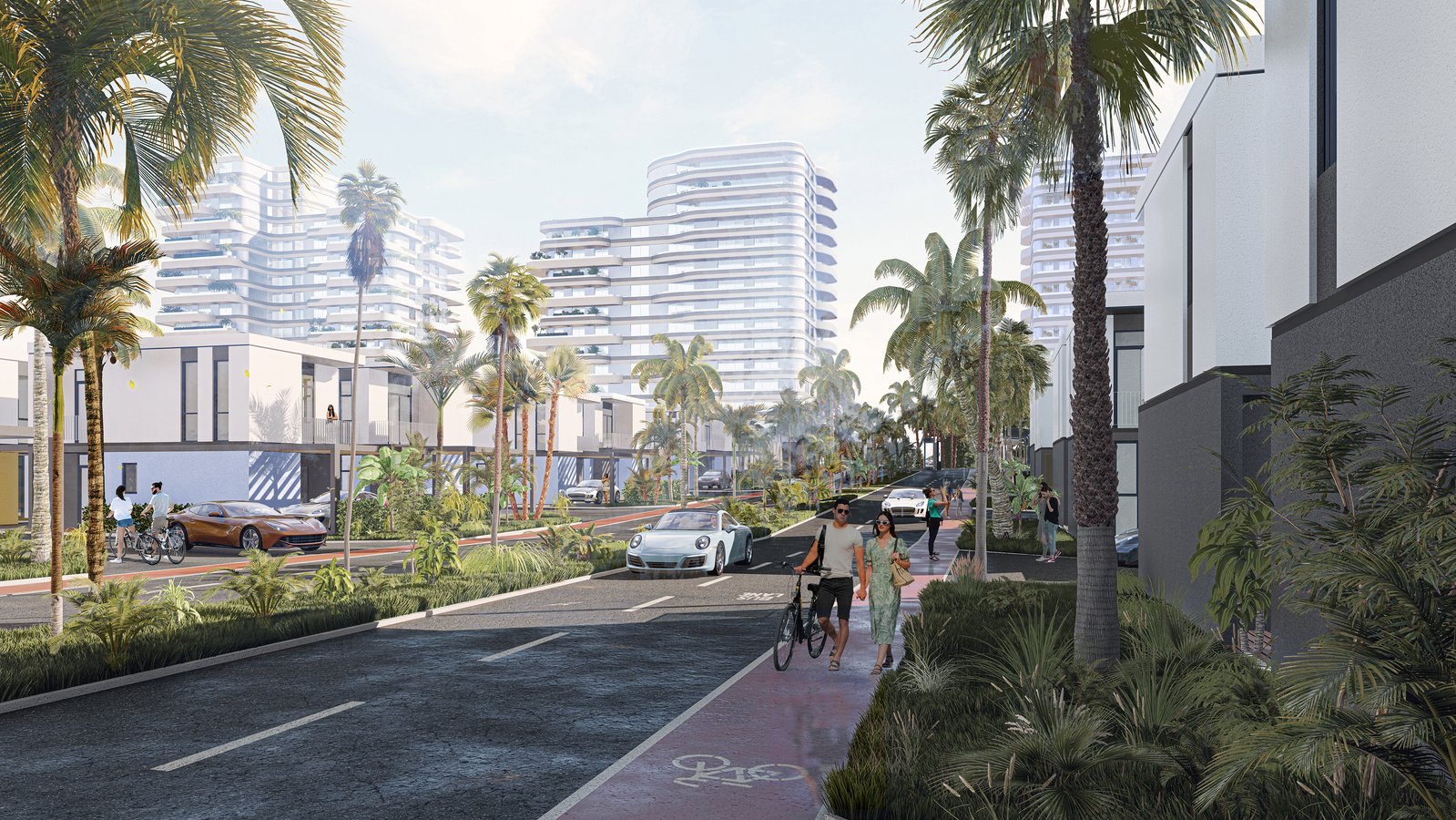 Blue Spot Street view from a right side