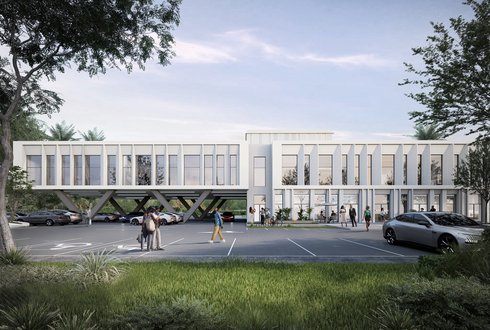 UMAT Student accommodation parking area