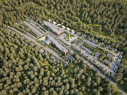 Young St Development Truro Canada top view