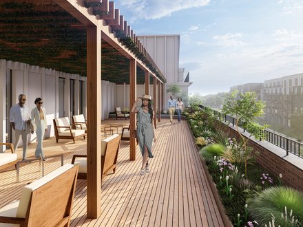 Young St Development_ Truro_ Canada apartment building top view